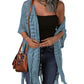 🔥 LIMITED-TIME Just £13.99!!😍Women’s Oversized Knit Cardigan – Lightweight Crochet Tassel Kimono for Spring & Summer 🌸