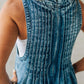 🔥LAST DAY SALE 49% OFF🔥women's acid wash pintuck jumpsuit