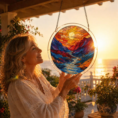 🛍️Flash Clearance 70%OFF🔥Acrylic 80 Pcs Puzzle✨Suncatcher Hanging Ornament☀️🧩
