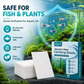 🏆 Last Day Special Price £7.99 ! 🐠 BUY 1 GET 1 FREE! ✨ AQUARIUM CLARIFYING SHEETS - Crystal Clear Water in 24 Hours, Removes Odors and Impurities, Safe for All Fish and Plants 🌿🔮
