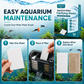 🏆 Last Day Special Price £7.99 ! 🐠 BUY 1 GET 1 FREE! ✨ AQUARIUM CLARIFYING SHEETS - Crystal Clear Water in 24 Hours, Removes Odors and Impurities, Safe for All Fish and Plants 🌿🔮