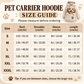 🐾 Cozy Fleece Pet Bonding Pouch Hoodie – Warm & Supportive Small Pet Carrier Clothing