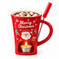 🎅Christmas Hot Sale 50% OFF! 🍫Chocolate Fondue Mug with Tealight Holder✨