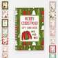 🔥⏰ LAST DAY SALE ONLY￡6.99!! 🎅Christmas Gift Card Booklet -👍DIY Spiral-Bound Christmas Gift Card Holder Book