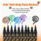 🌈Hot Sale 49% OFF🎨✨️10-Color Temporary Tattoo Markers Set