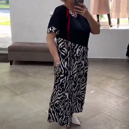 🔥Limited Sale 55% OFF🔥Women's Casual Patchwork Dress