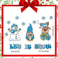 🎁Christmas Sale🎅 Christmas Themed Magnetic Sticker🎄Fun, Festive & Family-Friendly!