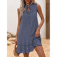 🎉Last Day Promotion 70% OFF💃Women's Geometric Print Bow Dress