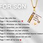 🎅Early Xmas Sale 50% OFF💓My Book Necklace for Daughter,Son or Lover, Birthday Day Gift Graduation Jewelry of Love