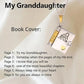 🎅Early Xmas Sale 50% OFF💓My Book Necklace for Daughter,Son or Lover, Birthday Day Gift Graduation Jewelry of Love