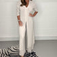 💕 DIRECT FACTORY SALE 49% OFF!⏳Two Piece Casual Long Top and Casual Trousers😍