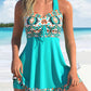 💃Final Hours Flash Sale ￡13.99!!✨Strap Top & Fitted Swim Shorts Separable Swimsuit