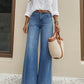 🏆🔥2026 New Arrivals 💕50K+ SOLD!💥 50% OFF!💖High-Waist Wide-Leg Jeans with Button Detail