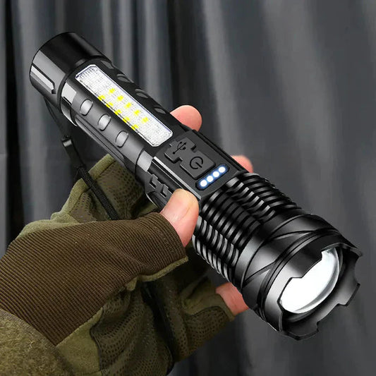 💥Outdoor Essentials 50%OFF💥2024 New upgraded portable A70 Tactical LED Flashlight🔦