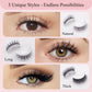 🏆 Last Day Special Price £9.99 ! 🔥 Buy 1 Get 1 Free 🎁  💐Waterproof & Reusable Self-Adhesive Eyelashes