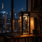 💥2026 HOT SALE 70% OFF NOW✨📞Vintage Phone Booth Ambient Lamp🎁