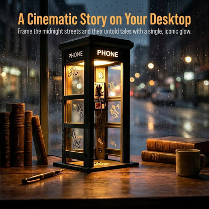 💥2026 HOT SALE 70% OFF NOW✨📞Vintage Phone Booth Ambient Lamp🎁