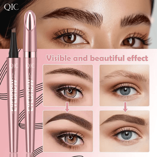 💞50K+ SOLD!💥✏️ BUY 1 GET 1 FREE! ✨ 3D Microblading Eyebrow Pencil – 4-Prong Tip, Waterproof & Natural Hair-Like Strokes 🖌️