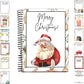 🔥⏰ LAST DAY SALE ONLY￡6.99!! 🎅Christmas Gift Card Booklet -👍DIY Spiral-Bound Christmas Gift Card Holder Book