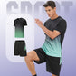 🎁Summer Hot Sale 50% OFF☀️💦Men’s Loose-Fit Breathable Quick-Drying Athletic T-Shirt & Shorts Tracksuit