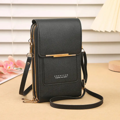 🏆Super sale：ONLY ￡6.99!!👜📱 Simple and elegant women's touchscreen crossbody phone wallet