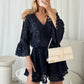 🔥Factory Direct Sales 70% OFF💕Casual Short V-Neck Lace Suit