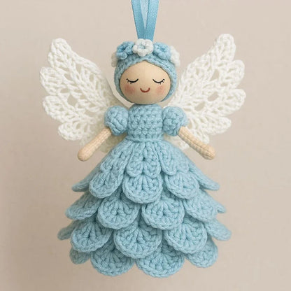 🧚Last Day Sale 49% OFF✨🎁Crochet Your Own Angel – Complete Craft Kit
