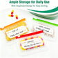 ⏳Limited-time 50% off⏰ Waterproof Pill Pouch Set – 14-Day Reusable Pocket Pharmacy 🌈  Perfect for Vitamins, Fish Oils & Medication | Zippered, Leak-Proof & Travel-Friendly ✈️ | Includes Colour-Coded Labels for Easy Organisation 🇬🇧