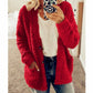 ⭐HOT SALE 48% OFF🌹Autumn And Winter Plus Size Cardigan Casual Velvet Short Jacket