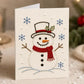🎅Christmas Hot Sale 50% OFF! ✨🌲 🪡 Christmas Hand Embroidery Card DIY Kit | Stitch Your Way Into the Christmas Spirit ✨ 🎁