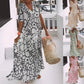 💖Hot Sale 49% OFF-🎁2024 New Short-sleeved Printed Dress