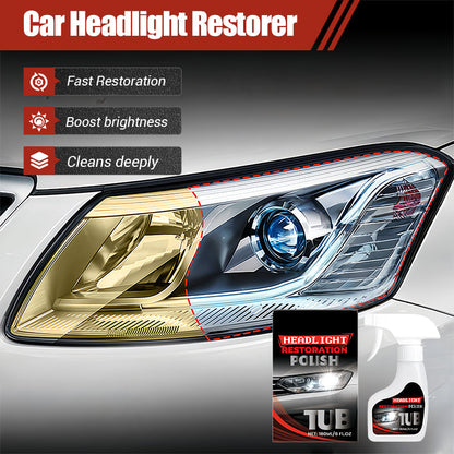 🎁💥LAST DAY SALE 50% OFF!!🚗 Car Headlight Restorer – Restore Clarity & Shine! 💡✨