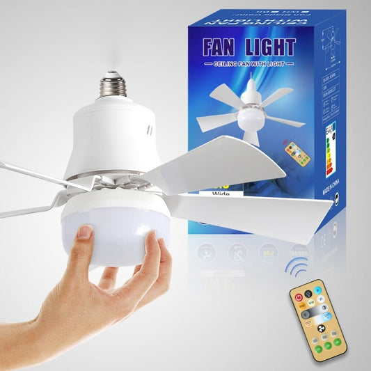 🏆LAST DAY SALE 70% OFF🔥SmartBreez 40W LED Ceiling Fan Light – 20.5” Ultra-Quiet with Remote 🎯 | E27 + FREE B22 Adapter 🔌 | For Bedroom 😴, Kitchen 👩‍🍳 & Garage 🛠️ – UK Ready! 🇬🇧