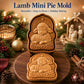 🥳2026 HOT SALE🥳💞50K+ SOLD!✝️ Faith & Nativity Christmas Mini Pie Mold Collection | Reusable Embossed Molds for Shaping Detailed Praying Jesus, Nativity Stable and so on Pies🥧✨