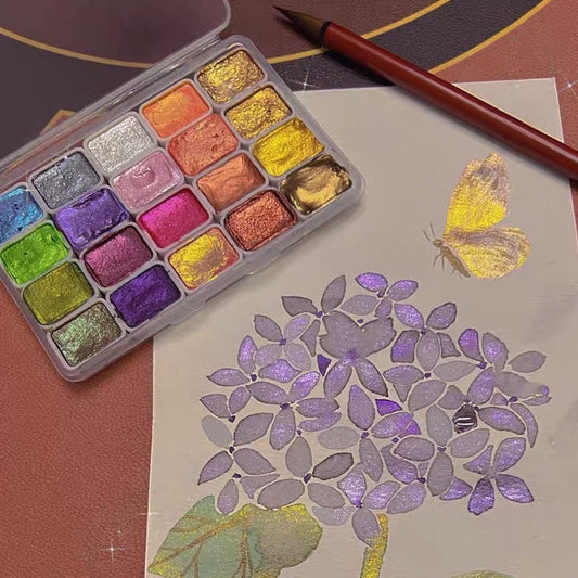 🔥2025 HOT SALE 50% OFF🎄20 Colors Watercolor Set