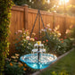 🔥💐SPRING DAY SALE 70%OFF!!⚡50K+ SOLD!🐦Solar Cascade Hanging Bird Bath Fountain