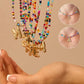🎁The Best Gifts For Halloween🎃50% OFF🌈Letter Beaded Necklace for Women🔤A-Z