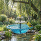 🔥💐SPRING DAY SALE 70%OFF!!⚡50K+ SOLD!🐦Solar Cascade Hanging Bird Bath Fountain