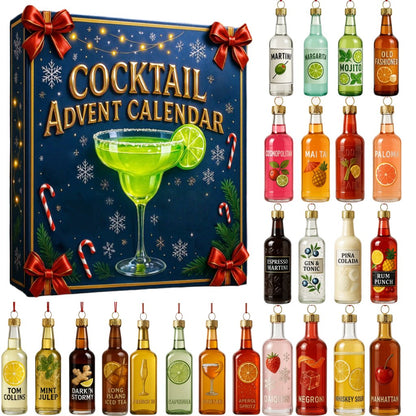 🍸Christmas Limited Sale 70% OFF🎁🎄2025 Cocktail Advent Calendar