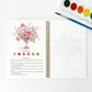 ⏳Early Christmas Sale ✨🖼️Beginner-Friendly💕 Watercolor Workbook