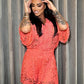 🔥Factory Direct Sales 70% OFF💕Casual Short V-Neck Lace Suit