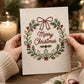 🎅Christmas Hot Sale 50% OFF! ✨🌲 🪡 Christmas Hand Embroidery Card DIY Kit | Stitch Your Way Into the Christmas Spirit ✨ 🎁