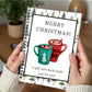 🔥⏰ LAST DAY SALE ONLY￡6.99!! 🎅Christmas Gift Card Booklet -👍DIY Spiral-Bound Christmas Gift Card Holder Book