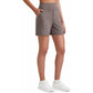🔥Summer Hot Sale 70% OFF👖✨ Women's High-Waisted Athletic Bermuda Shorts with Pockets – Running, Yoga, Summer Casual Activewear🍑