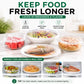 🎁LIMITED SALE BUY 2 GET 1 FREE!!✨100PCS Disposable Stretch Food Covers for Bowls & Plates