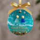 ⏳LAST DAY SALE 50% OFF!⏰Friendship Sea Glass Christmas Ornament🌊✨Shaped by Nature & Crafted by Hand💝