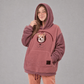🥳2026 HOT SALE🥳💞50K+ SOLD🐾2026 A must-have for pet lovers 💞 Cozy Fleece Pet Bonding Pouch Hoodie – Warm & Supportive Small Pet Carrier Clothing