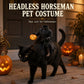🎃 Headless Horseman Pet Costume — Hilarious Halloween Rider for Cats & Dogs 🐎