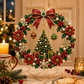 🎅Christmas Pre Sale 60% OFF!!🎄DIY Christmas Pearl Art Diamond Painting Acrylic Wreath Pendant