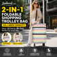 ⏳LAST DAY SALE ONLY ￡6.99!!🔥2-in-1 Foldable Shopping Cart🛒